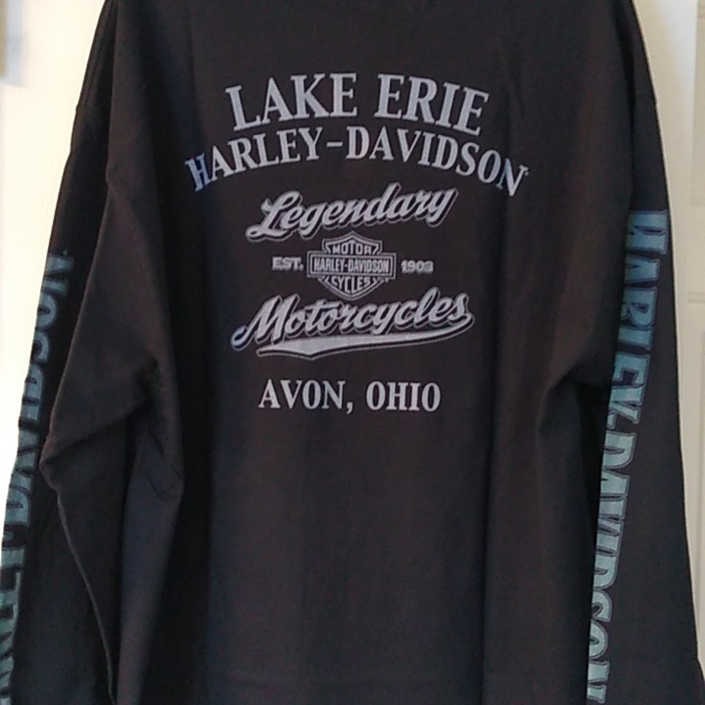 NWT Men's Harley Davidson long sleeve shirt - Picture 3 of 5